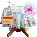 Maison d' Hermine Table Cloth Round Table 100% Cotton 69 Inches Tablecloth by MaisondHermine