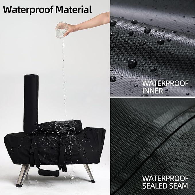 NOELIFE Waterproof Cover for Ooni Karu 2 and Karu 12G Pizza Oven, Outdoor - Image 4
