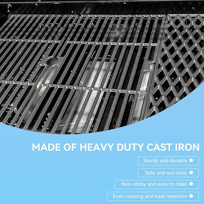70-01-911 Cooking Grates for Dynaglo DGH450CRP DGH450CRP-D DGF493BNP DGH474CRP - Image 4
