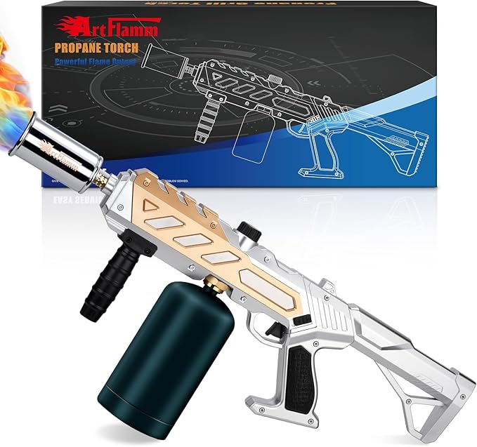 Powerful Propane Torch Gun, Kitchen Grill Torch by ARTFLAMMPropaneTorch