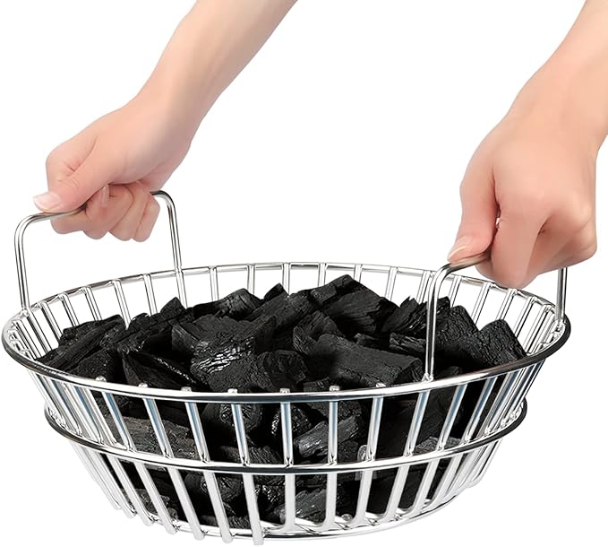 Charcoal Basket, Grill Ash Basket by CANDANA