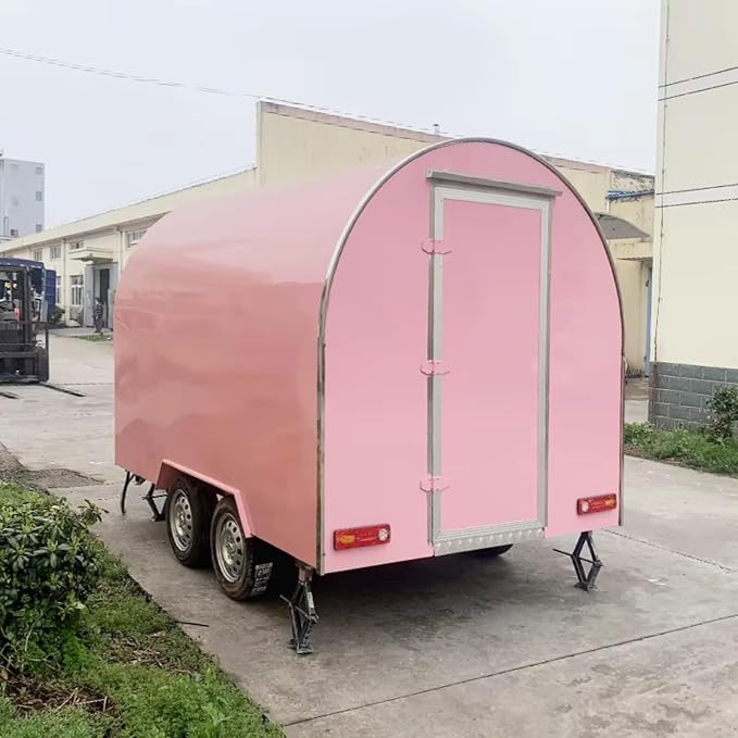 BBQ Food Trucks Pizza Food Trailers Shop Cart Truck Food Trailer - Image 4
