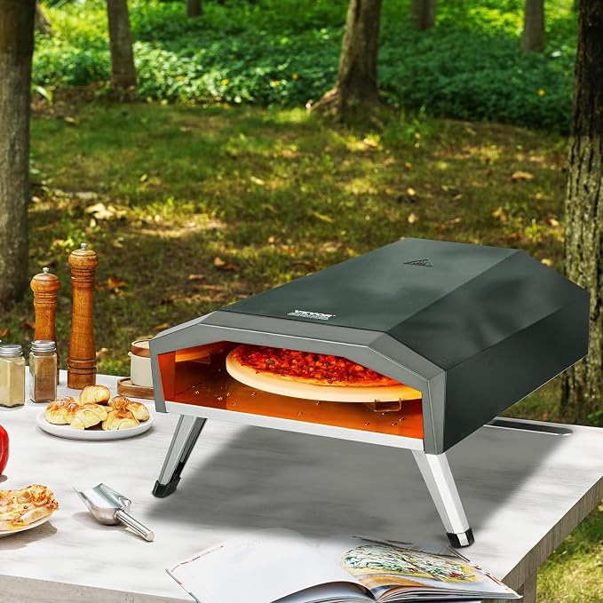 VEVOR Propane Pizza Oven, 13 Inch Gas Pizza Maker - Image 8