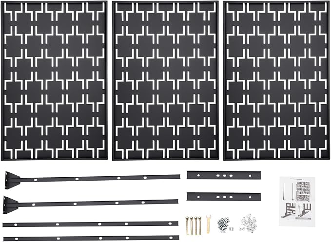 75" H×35" W Decorative Outdoor Privacy Screen - Image 7