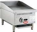 Kratos 15" Wide Commercial Countertop Griddle, Gas Hot Plate by Kratos