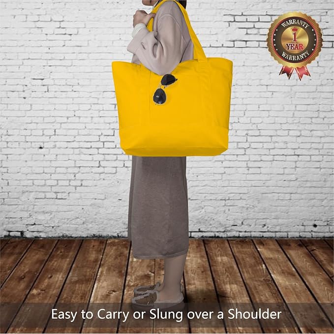 TOPDesign 1-Pack Canvas Tote Bags - Image 2