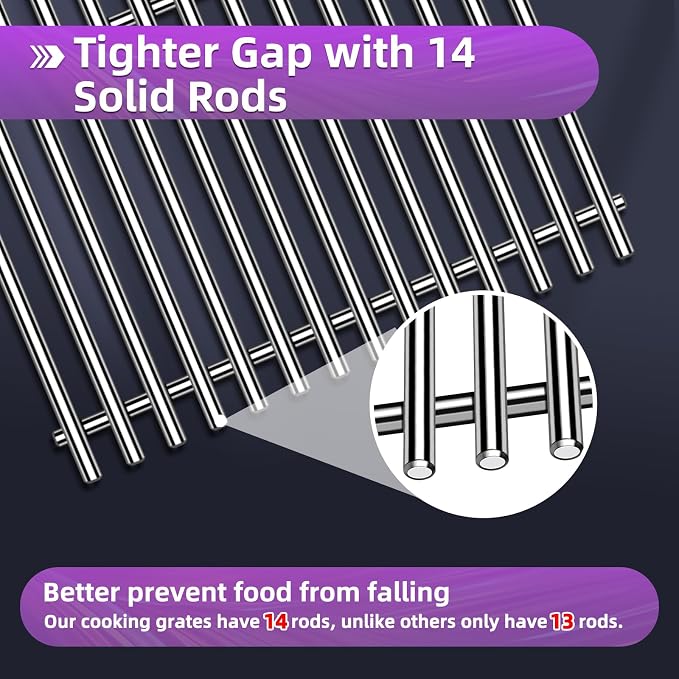 9MM 15" Stainless Steel Grill Grates - Image 4