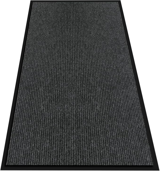 2' X 6' Commercial Grade Hallway Runner Rug, Industrial Rug Heavy Duty Brush - Image 7