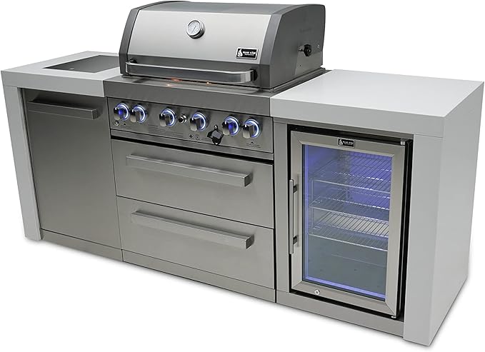 Mont Alpi MAi400-DFC 32-Inch 4-Burner 78000 BTU Deluxe Stainless Steel Gas - Image 3