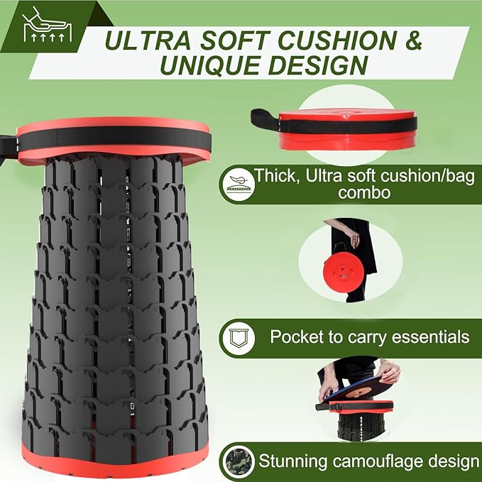 ALEVMOOM Upgraded XXL Collapsible Stool - Image 7