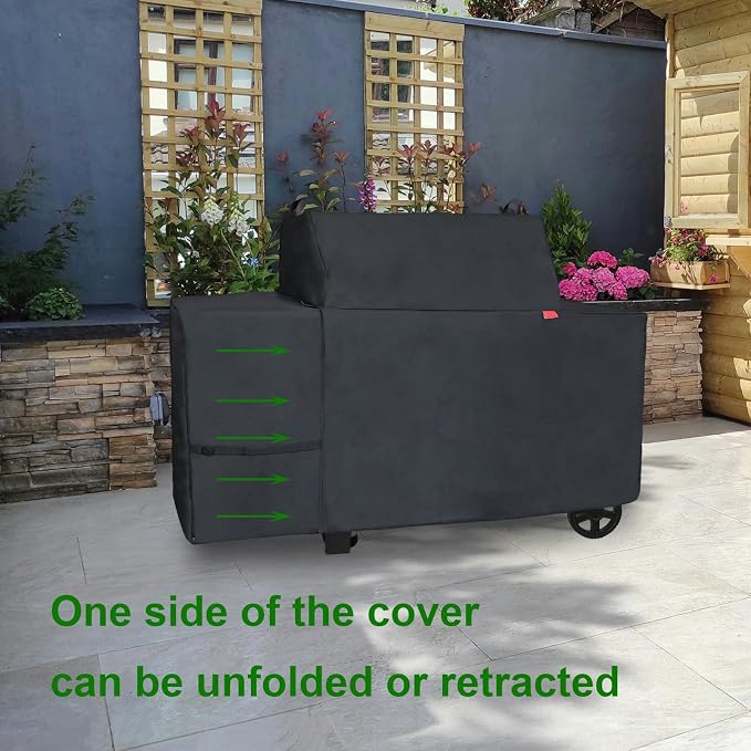 Grill Cover Fits Traeger Grills Woodridge Pro Electric Wood Pellet Grill and - Image 5