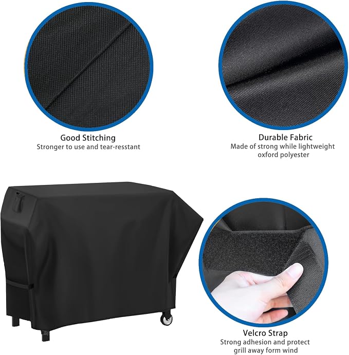 Grill Cover for Blackstone Duo 17" Griddle and Grill Combo 1819, Heavy Duty - Image 4