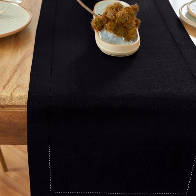 Solino Home Linen Table Runner 60 Inches - Image 2