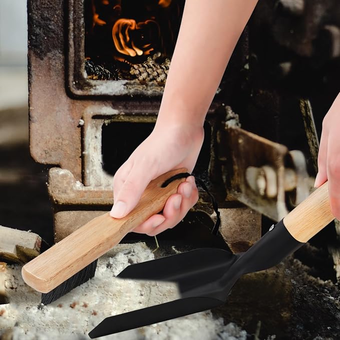 Ash Shovel & Hearth Brush Set - Image 7