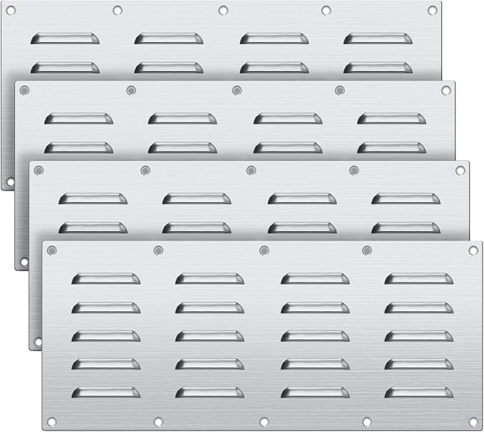 4 Pack Stainless Steel Venting Panel by Unknown