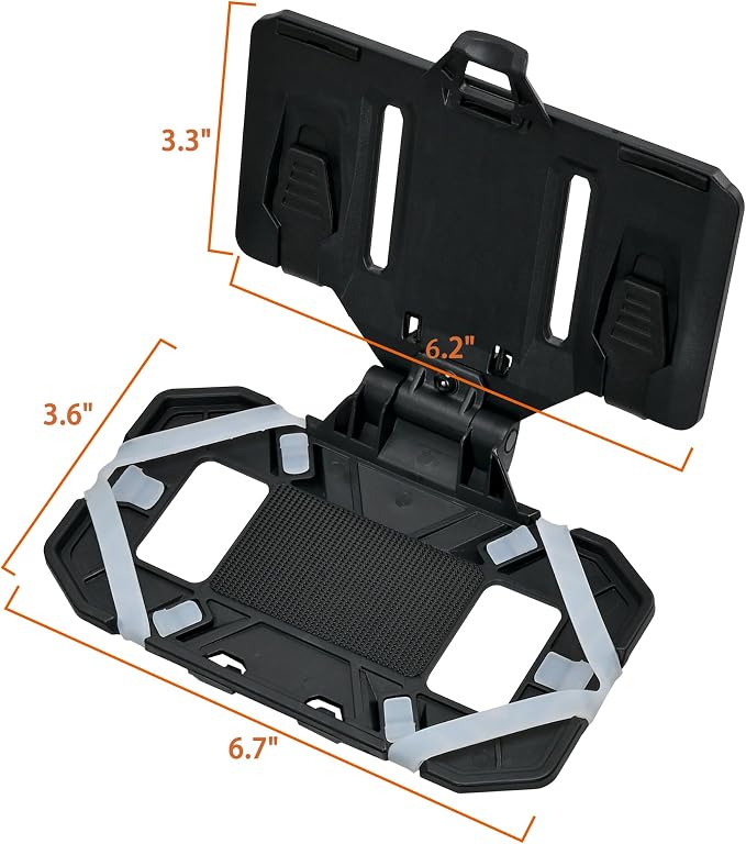 Tactical Plate Carrier Phone Mount, Universal Molle Phone Holder, Tactical - Image 2