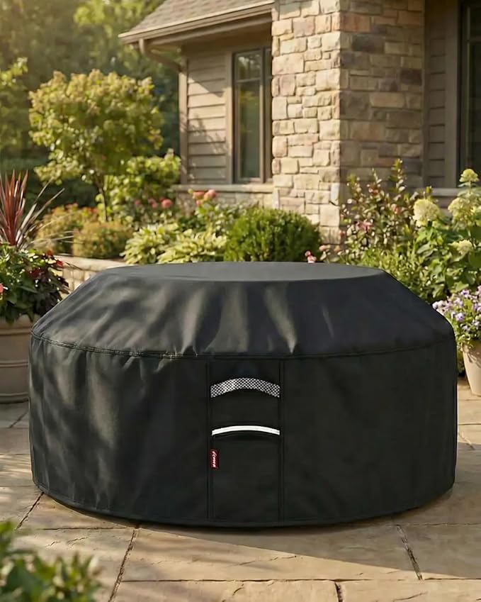 Deosk 94 Inch Outdoor Picnic Table Cover Waterproof Patio Table Covers - Image 5