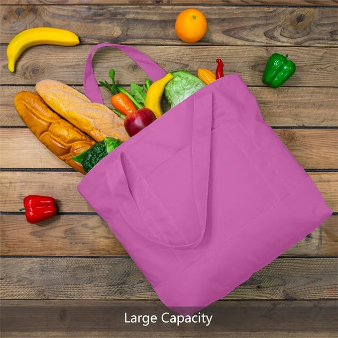TOPDesign 1-Pack Canvas Tote Bag - Image 4