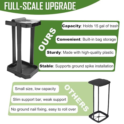 Collapsible Trash Bag Holder - Image 4