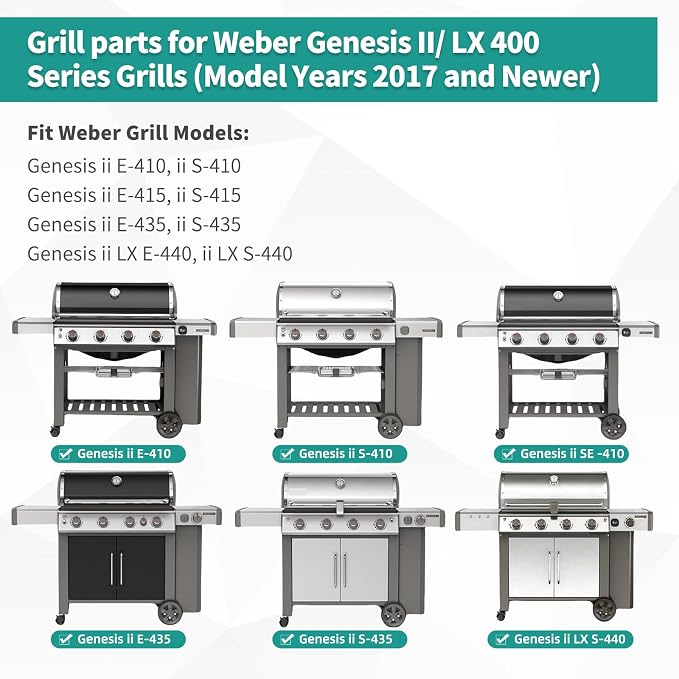 Stainless Steel Genesis II Grill Grates - Image 3