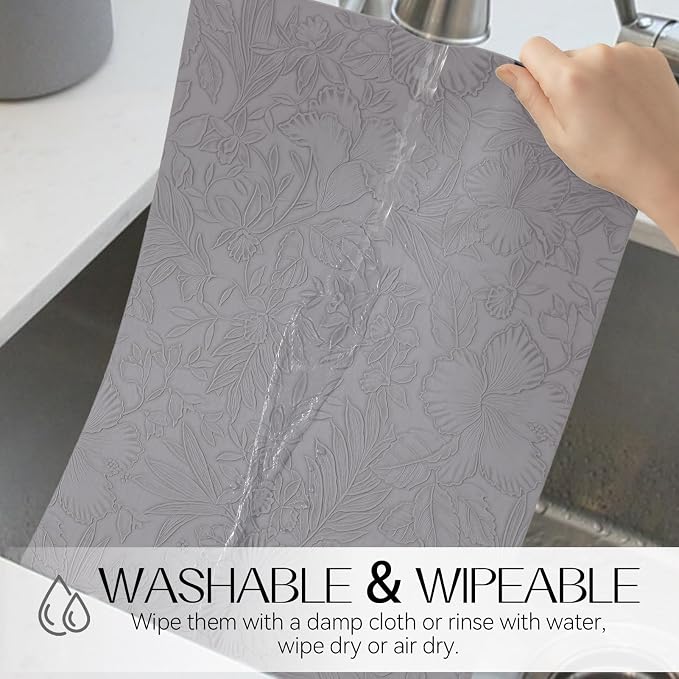 Romanstile Vinyl Placemats Set of 4-12 X 18 Inch - Image 5