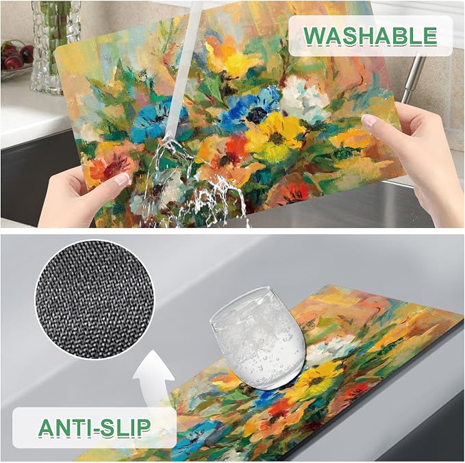 Spring Floral Placemats Set of 4 - Image 6