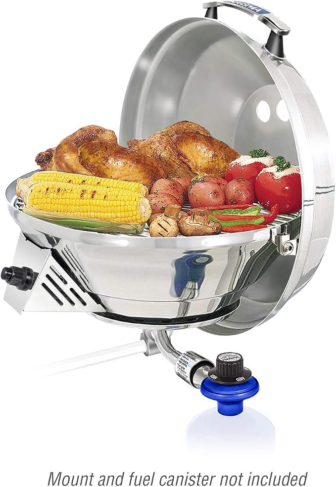Magma Products, Marine Kettle 3, Combination Stove & Gas Grill, Propane - Image 2