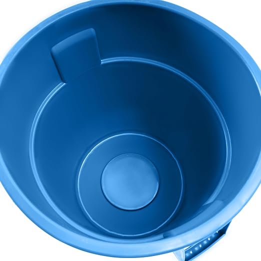 PRO&Family Commercial Round Trash Can - Image 3