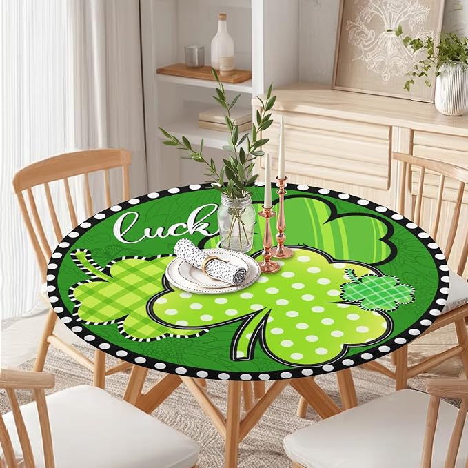 St Patricks Day Round Fitted Tablecloth - Image 8
