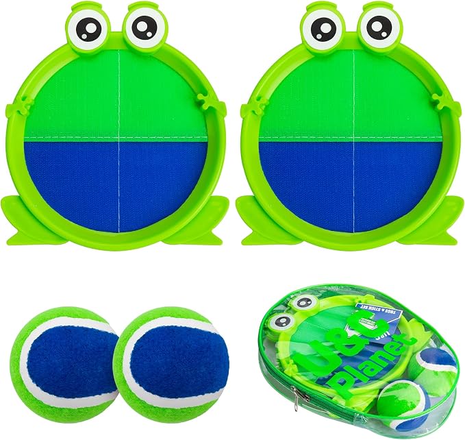 EVERICH TOY Upgraded Toss and Catch Ball Game Set, Kids Toy Stocking Stuffers by EVERICHTOY
