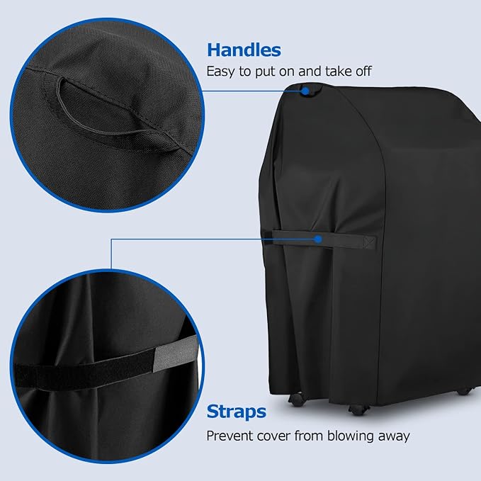SunPatio 2 Burner Grill Cover 30 Inch, Heavy Duty Waterproof Small BBQ Cover - Image 5