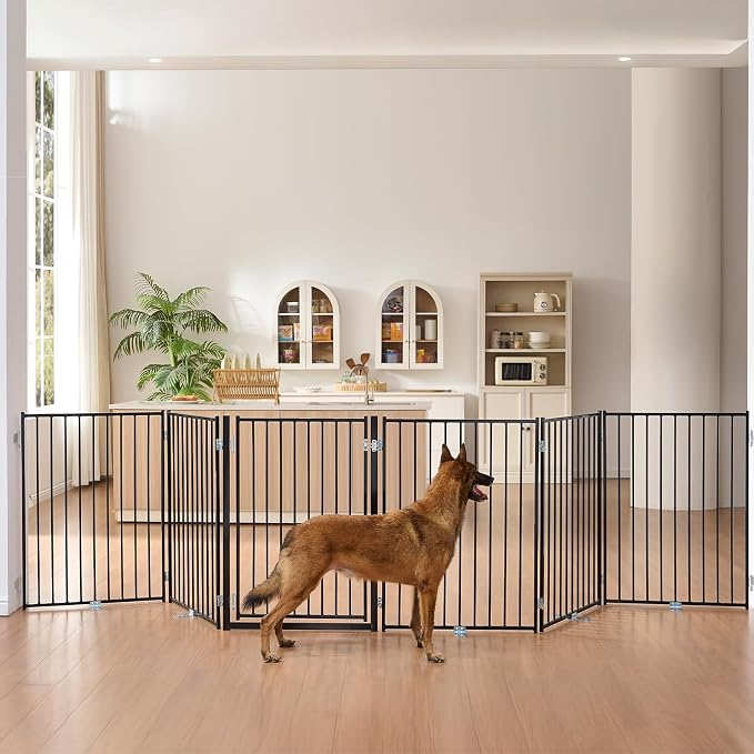 No Pawblems Free Standing Dog Gate by NoPawblems