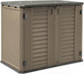 HOMSPARK Storage Shed Weather Resistance, Horizontal Storage Shed by HOMSPARK