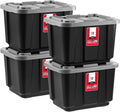 IRIS USA 4-Pack 12 Gallon Storage Bins by IRISUSA