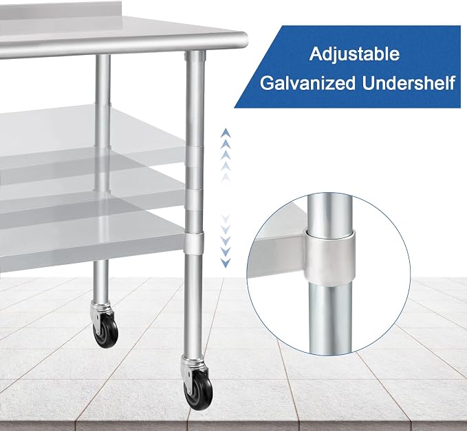 HARDURA Stainless Steel Table 24 x 30 Inches - Image 4