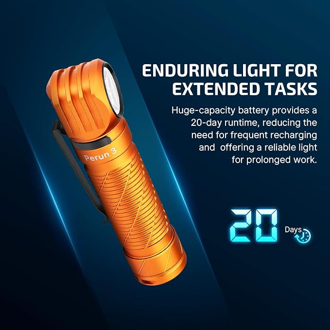 OLIGHT Perun 3 Rechargeable Headlamp Flashlight, 3000 Lumens LED Headlight - Image 4
