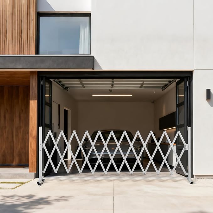 Aluminum Expandable Garden Fence, Portable Barricade Gate - Image 8