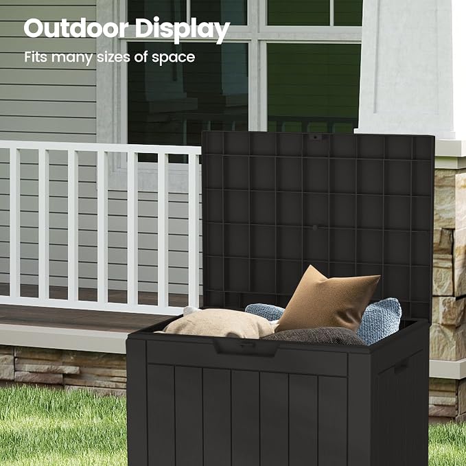 Zapdos Outdoor Storage Box, 31 Gallon Deck Box Indoor and Outdoor Use, - Image 6