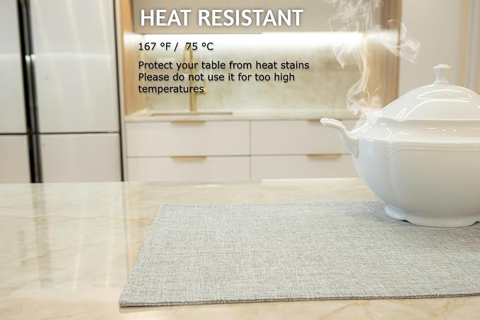 Placemat Set-Washable Place Mats - Image 6