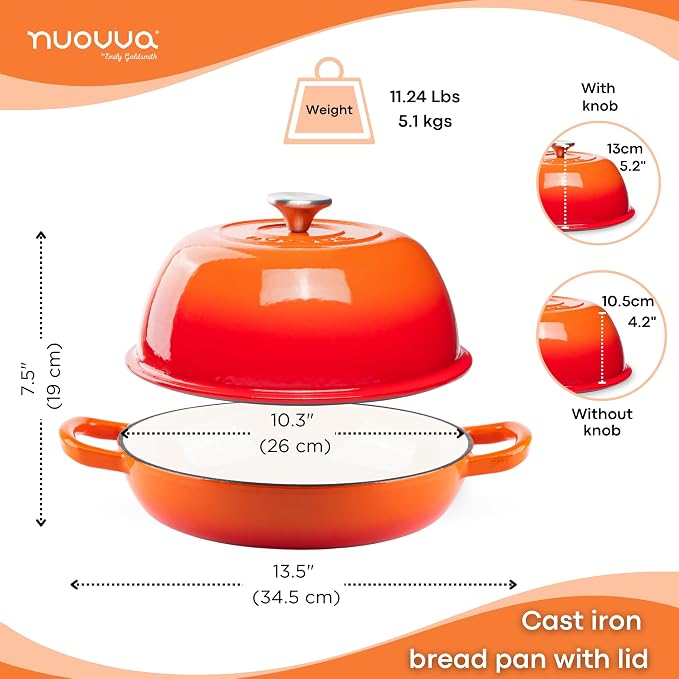 Enamelled Cast Iron Dutch Oven Pot – Dutch Oven - Image 8