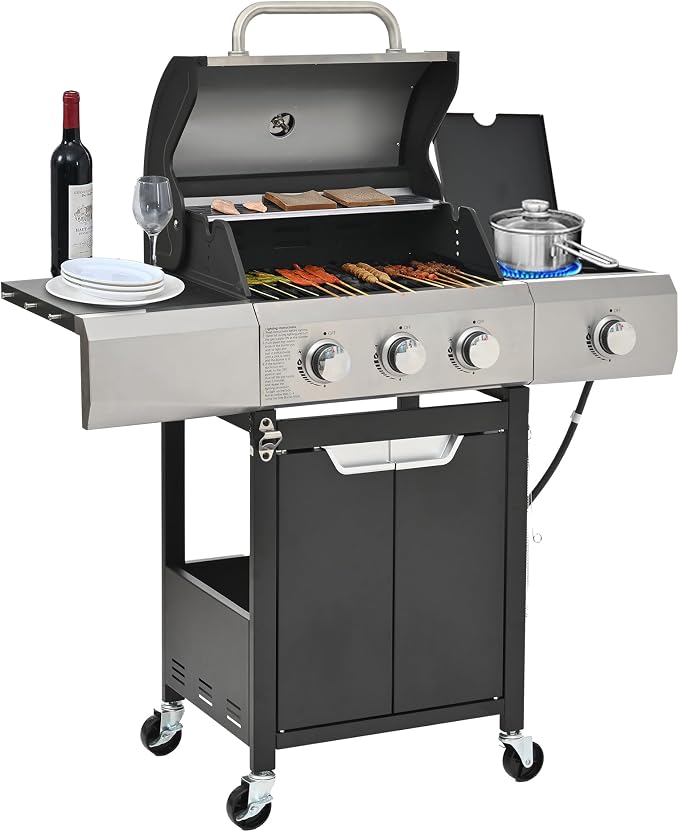 3 Burner Propane Gas Grill - Image 9