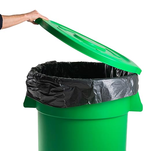 PRO&Family Commercial Round Trash Can - Image 7
