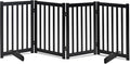 LZRS Freestanding Extra Wide Dog Gate 30 inch Tall by LZRSPET