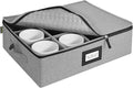 BALEINE China Storage Containers, Sturdy Quilted Wine Glass Storage, Plate by BALEINE