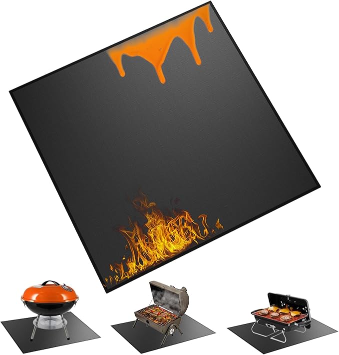 29×29 inch Heavy Duty Large Under Grill Mats by Unknown