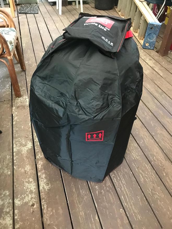Turtle Life Round BBQ Grill Cover, 18inch Heavy Duty Durable Waterproof Rip - Image 6