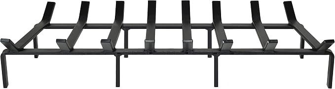 SteelFreak Heavy Duty Steel Fireplace Grate - Image 3
