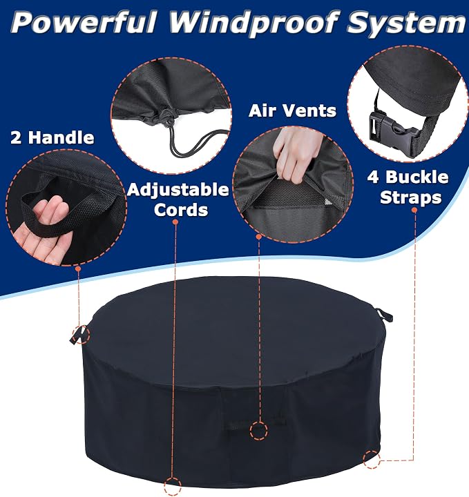 Round Patio Furniture Covers - Image 4