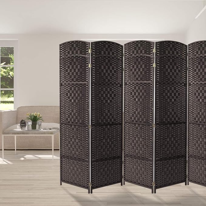 Sorbus 8 Panel Room Divider 6 ft. Tall - Image 2