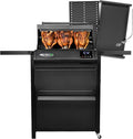 Turbo E XL Electric Grill, 1700W Infrared, Warming Rack and Probe, Apartment by TurboEbyPLUGNGRILL
